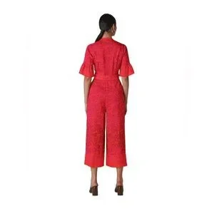 Whistles Pants Jumpsuits Whistles Henna Print Tie Front